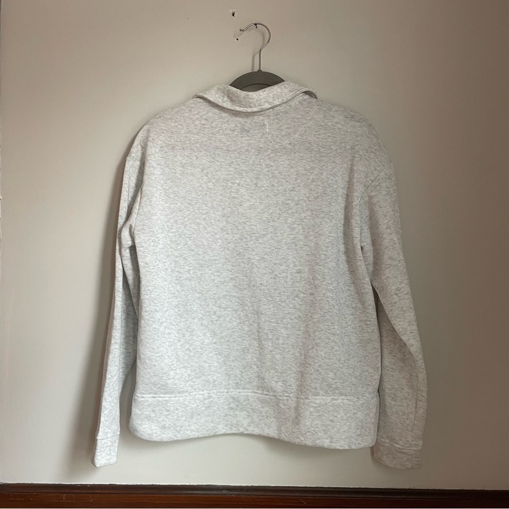 Rae Dunn Gray Pullover Pickleball Sweatshirt - Picture 3 of 5